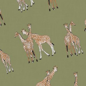 Papel Pintado Jirafas